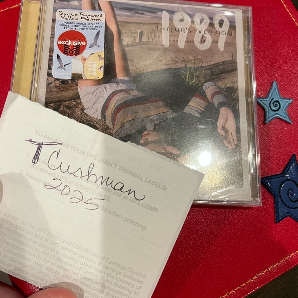 Taylor Swift 1989 CD